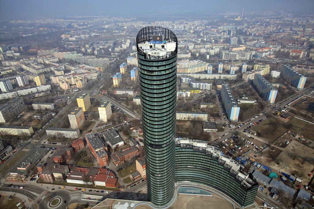 Platinum Sky Lägenhet Wrocław Exteriör bild